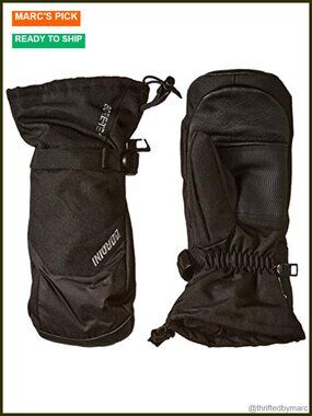 Gordini Men's Gore-Tex Gauntlet Mitten Gloves – Waterproof, Windproof, Leather
